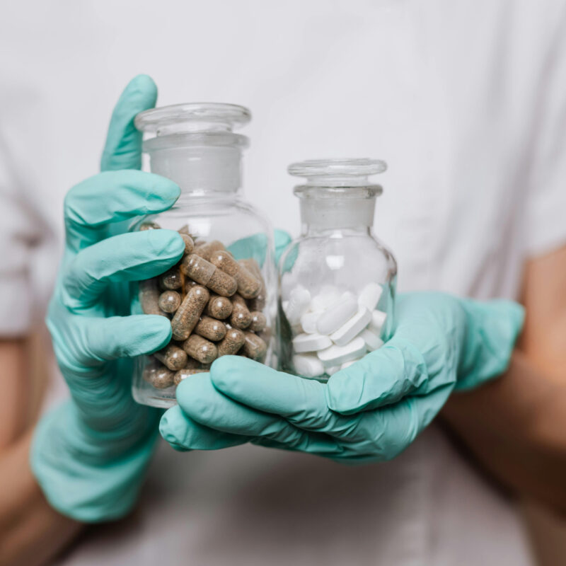 Tablets in Two Container in Pharma - Elements Biotech Tablets in Two Container in Pharma - Elements Biotech